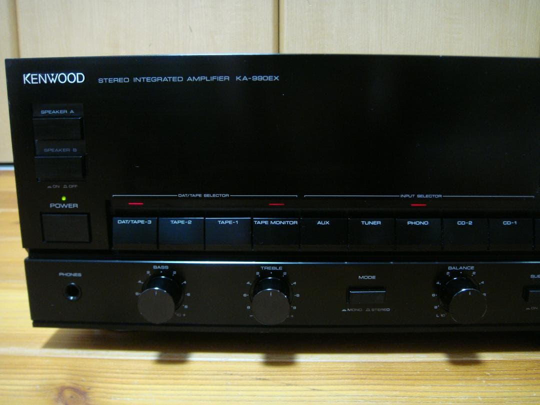 整備済 程度良 KENWOOD ケンウッド プリメインアンプ KA-990EX