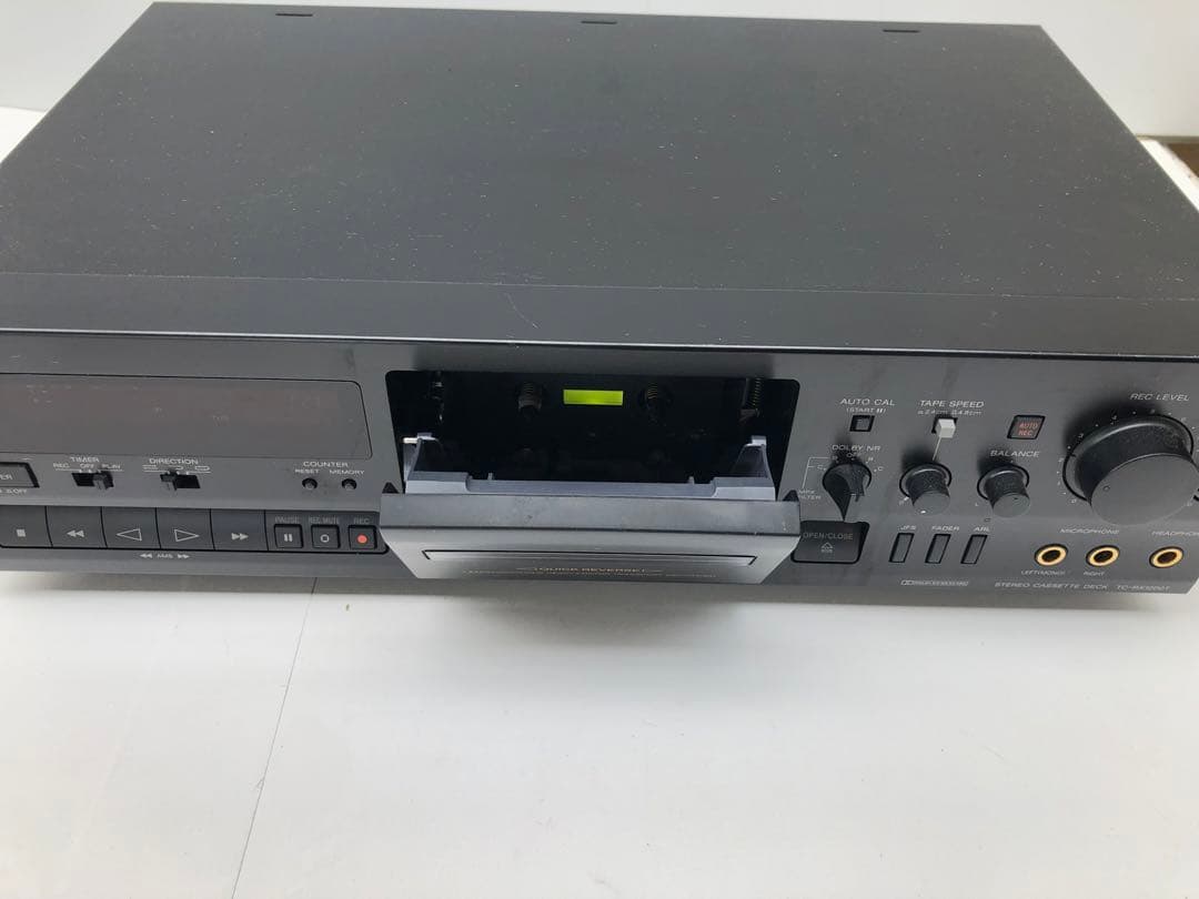 SONY TC-RX1000T カセットデッキ動作りわけあり(D132)
