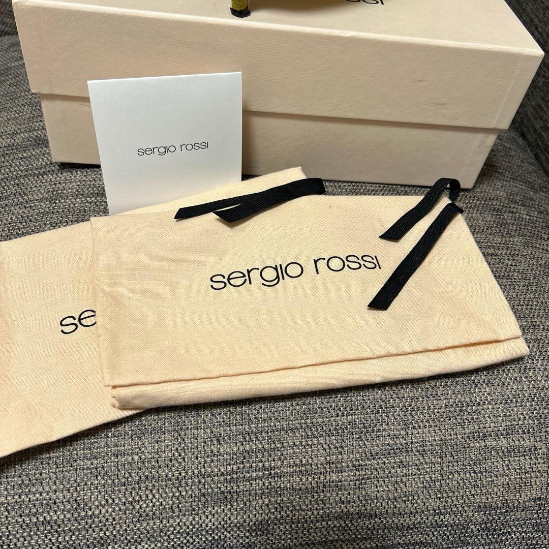 セルジオロッシ　sr1 スエードパンプス