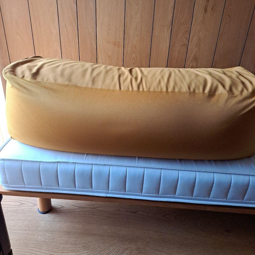 無印良品体にフィットするソファ－長方形マスタード