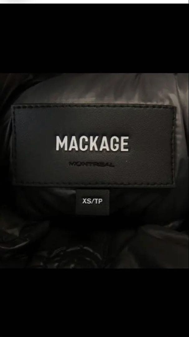 限定お値下げ　マッカージュ MACKAGE COLALIA ロングダウンコート