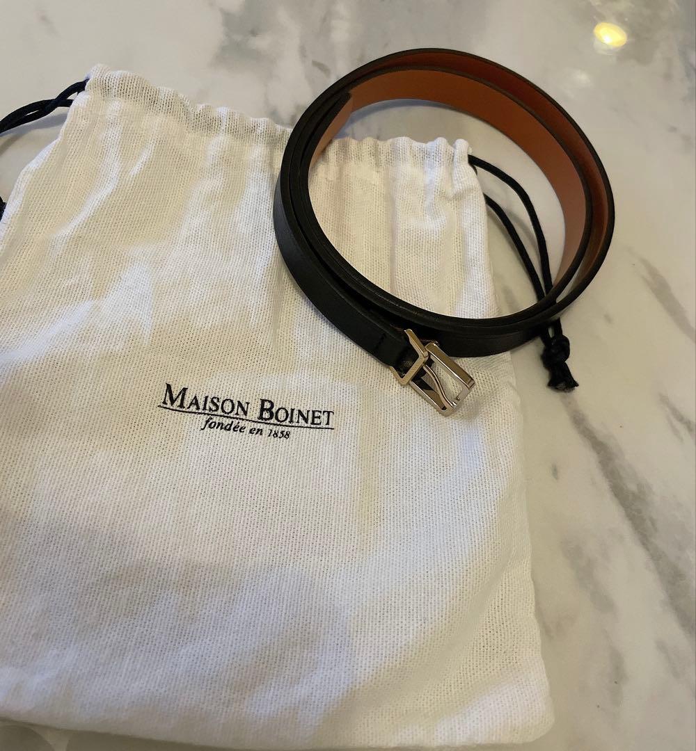 MAISON BOINET ブラックベルト