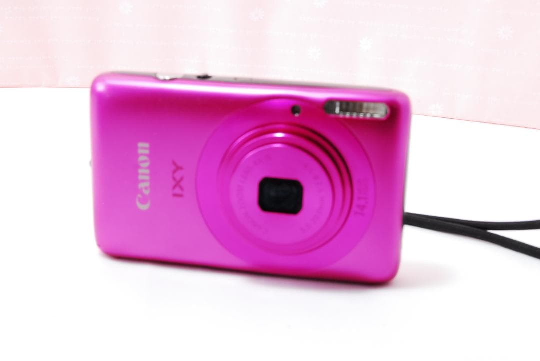 〓ジャンク（故障）品〓キヤノン Canon IXY 400F ピンク