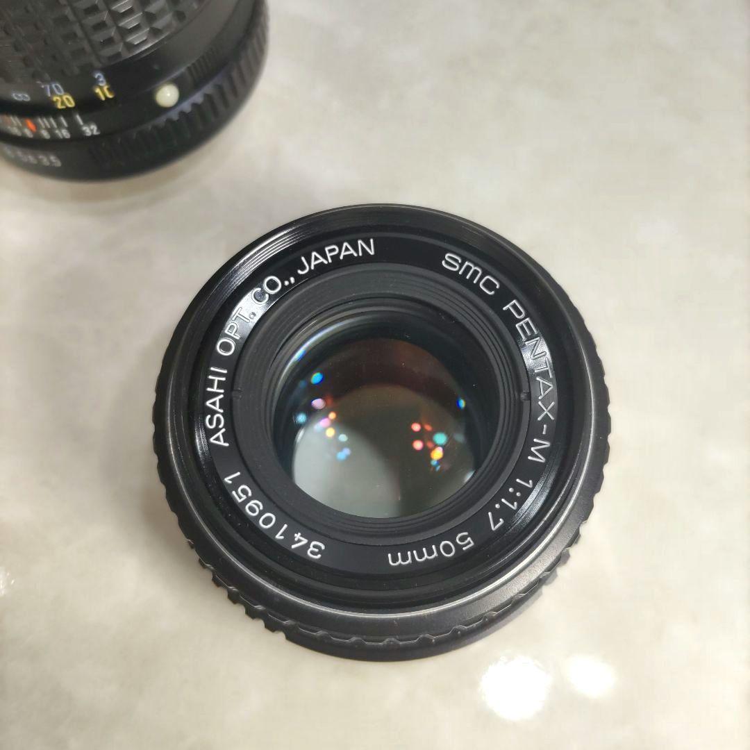 SMC PENTAX-M 50mm F1.7/135mm F3.5　２本セット