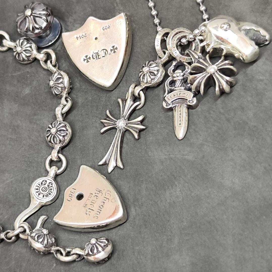 CHROME HEARTS クロムハーツ ベルト エンド パーツ SV925