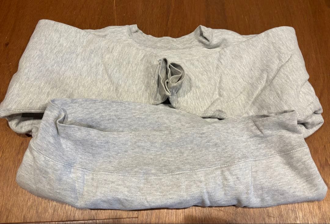 80s チャンピオン　リバースウィーブ　ダブルフェイス　IOWA LARGE