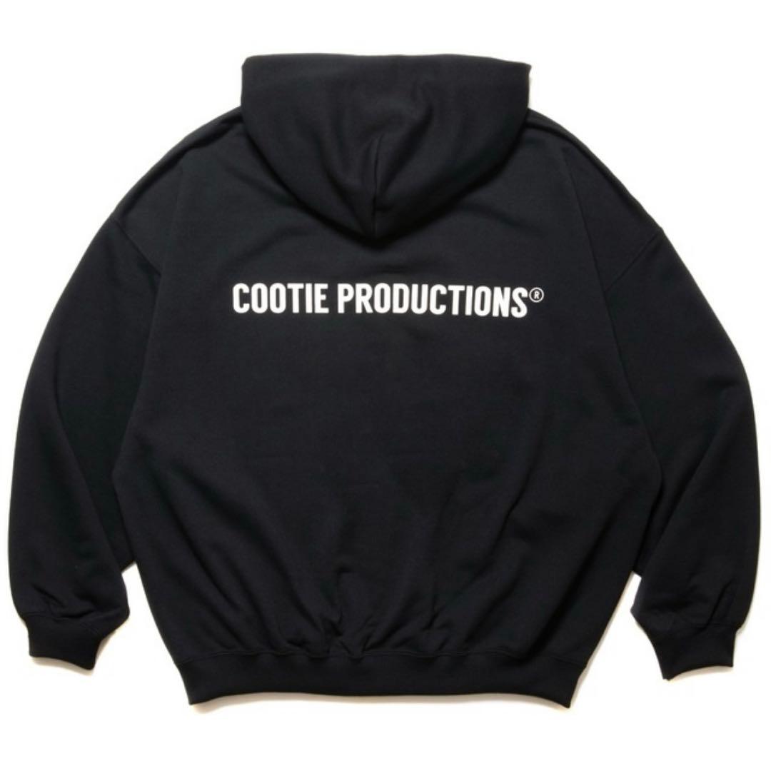 COOTIE PRODUCTIONS 定価26400円 ジップパーカー 黒 M