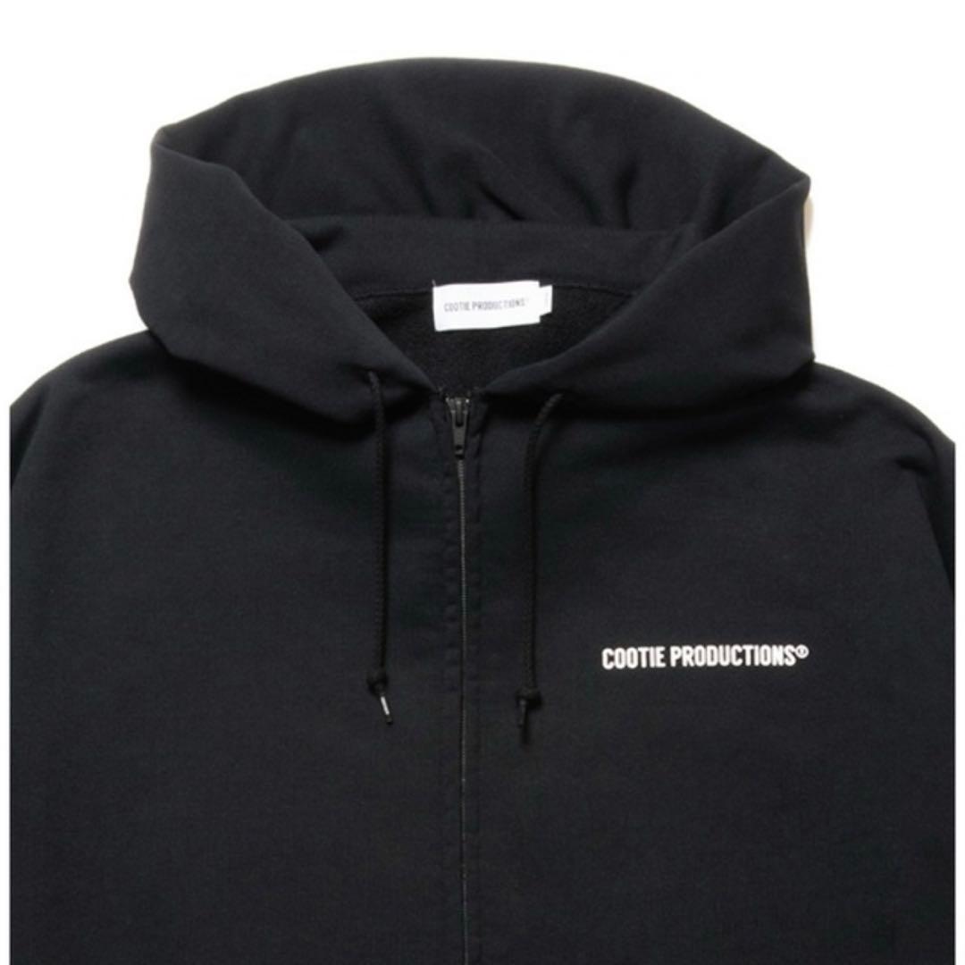 COOTIE PRODUCTIONS 定価26400円 ジップパーカー 黒 M
