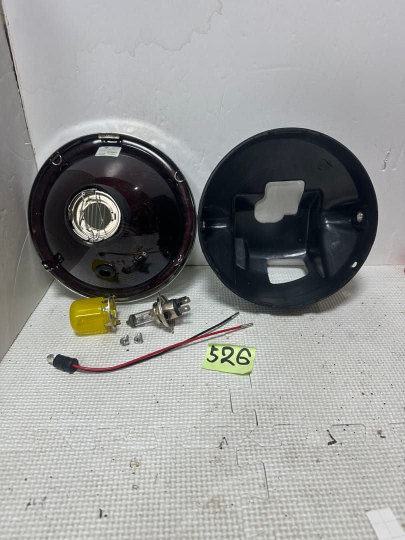 美品/希少当時物シビエスーパーオスカー180πシビエ凹みレンズ付きヘッドライト