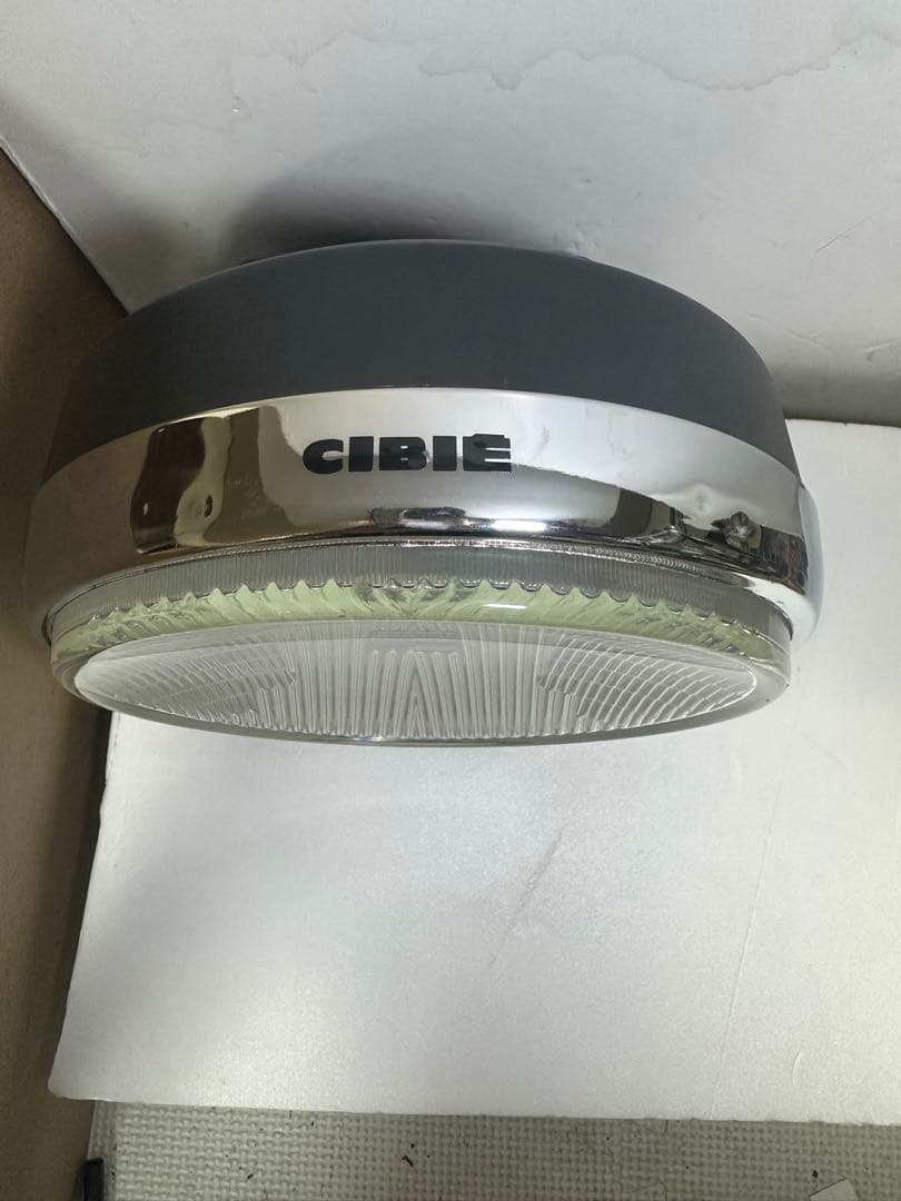 美品/希少当時物シビエスーパーオスカー180πシビエ凹みレンズ付きヘッドライト