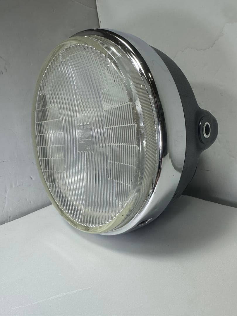 美品/希少当時物シビエスーパーオスカー180πシビエ凹みレンズ付きヘッドライト