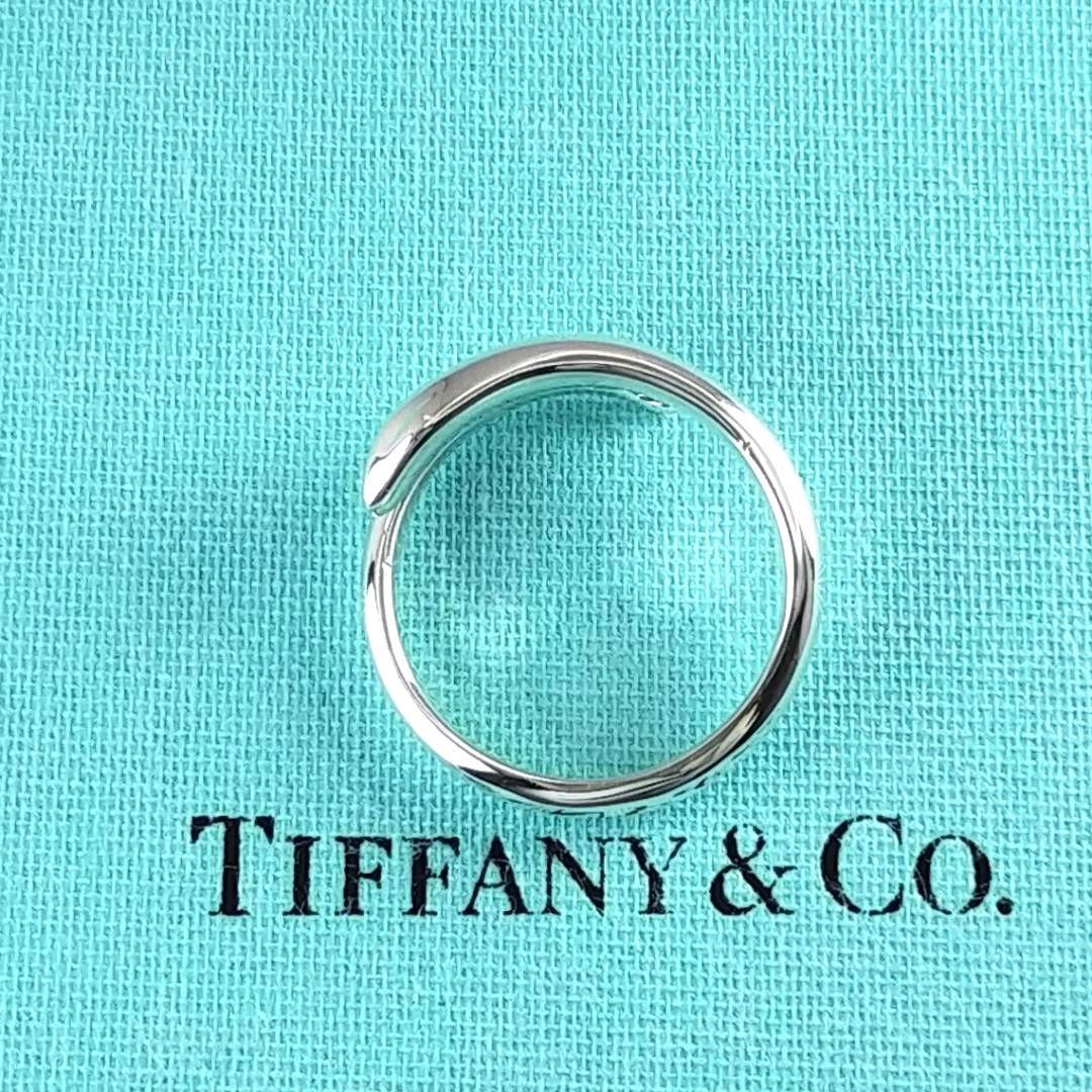 ●SALE●【ティファニー】スネーク　ヘビ　蛇　リング　１２号　2262