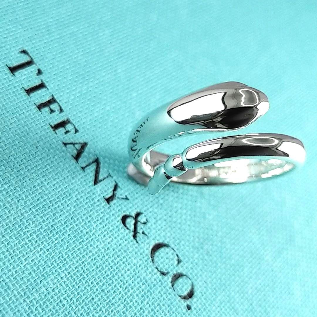 ●SALE●【ティファニー】スネーク　ヘビ　蛇　リング　１２号　2262