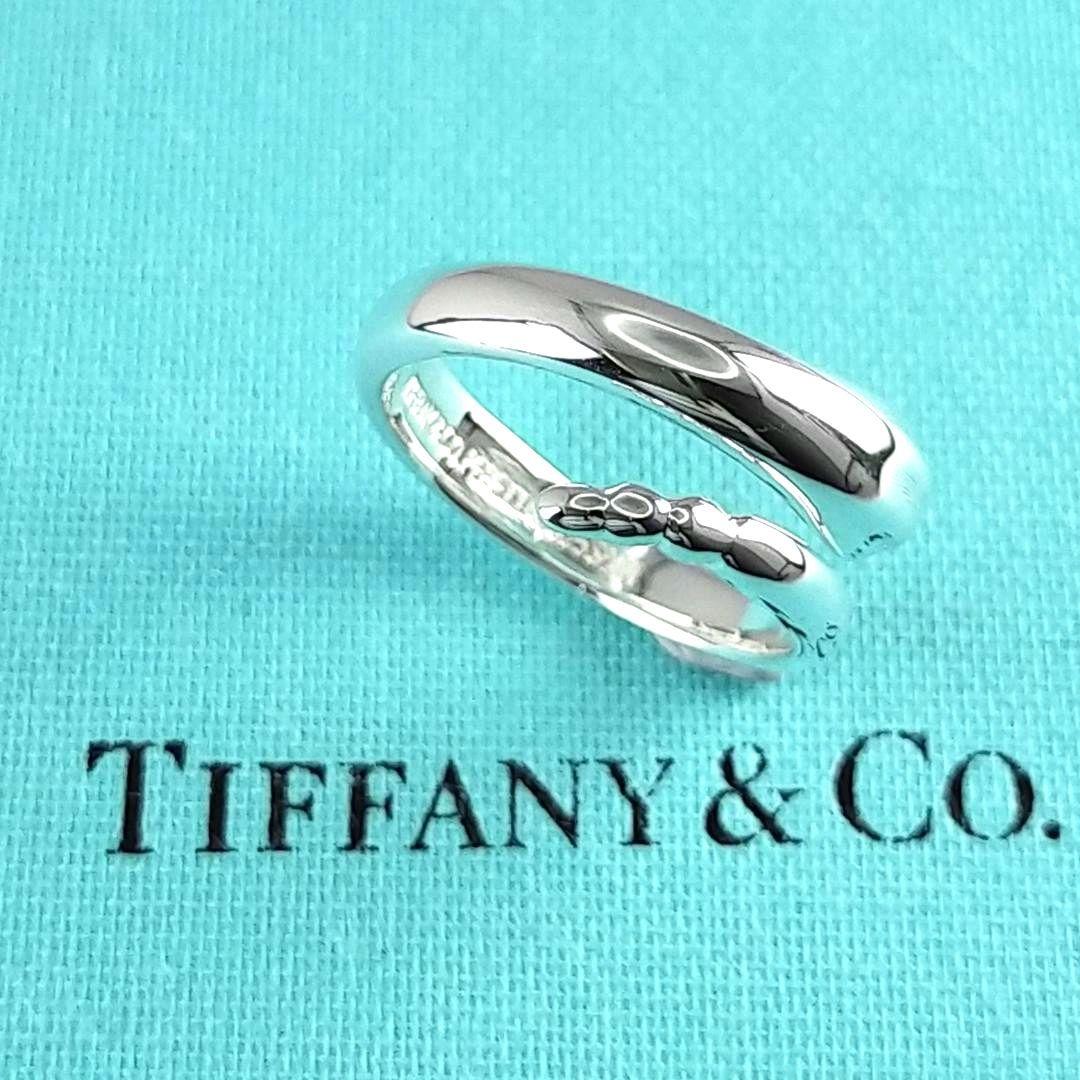 ●SALE●【ティファニー】スネーク　ヘビ　蛇　リング　１２号　2262