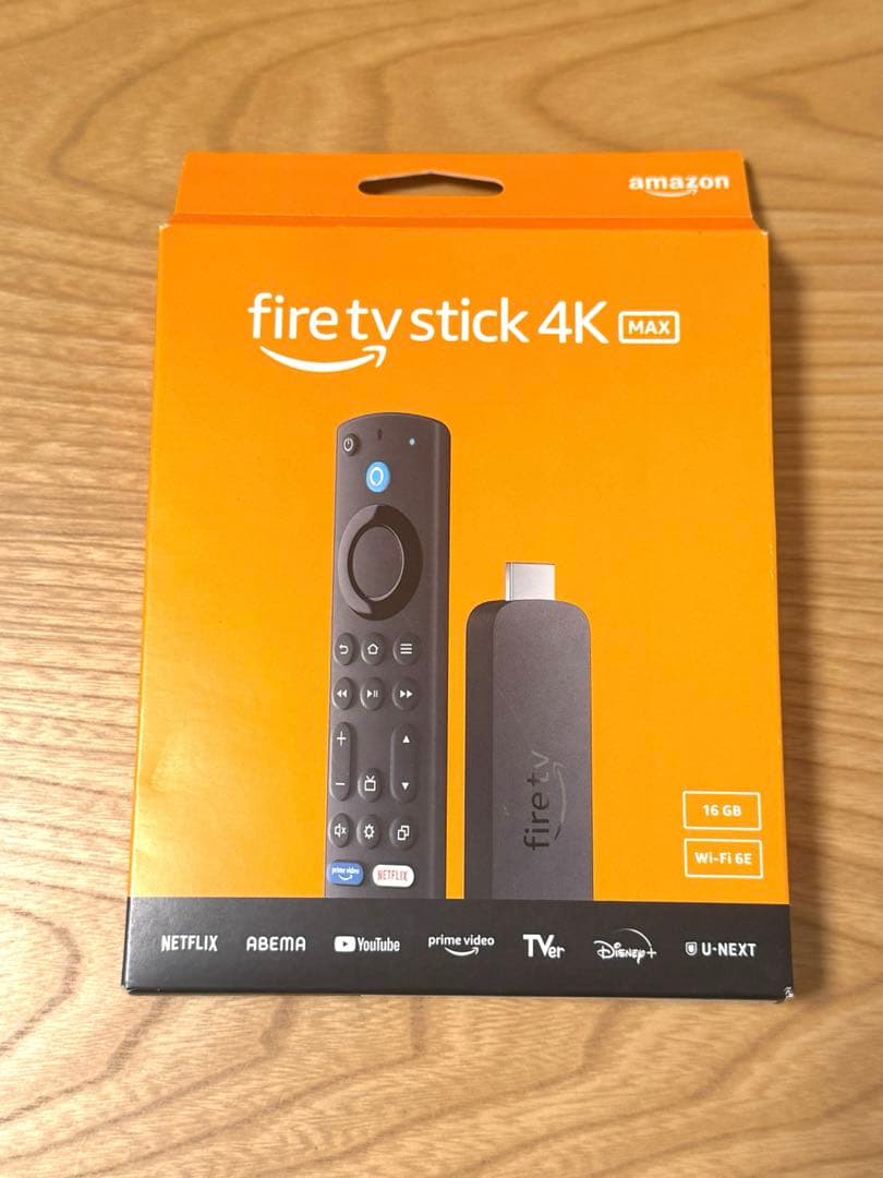 【新品未開封】Amazon Fire tv stick 4K Max