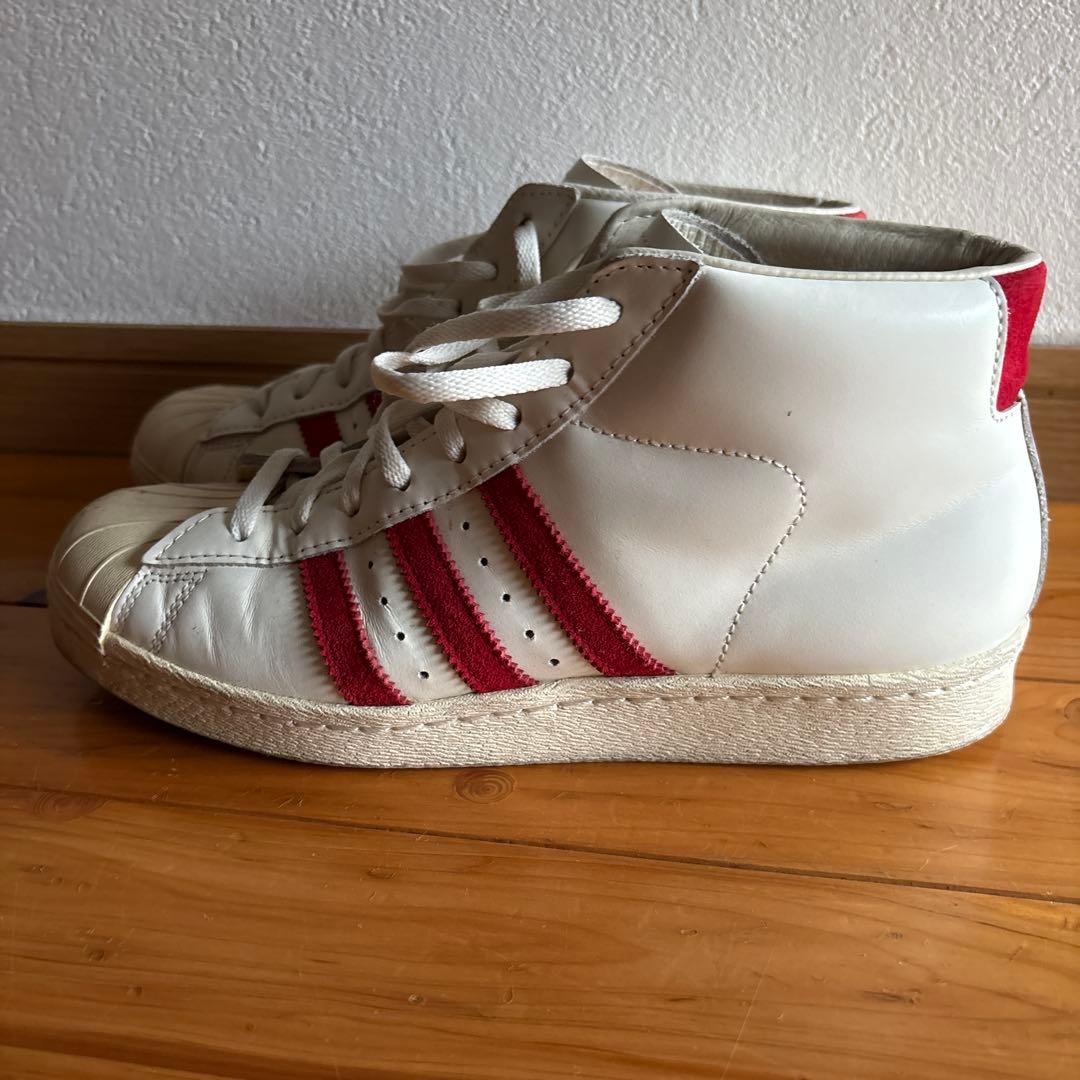 adidas PRO MODEL ハイカットスニーカー