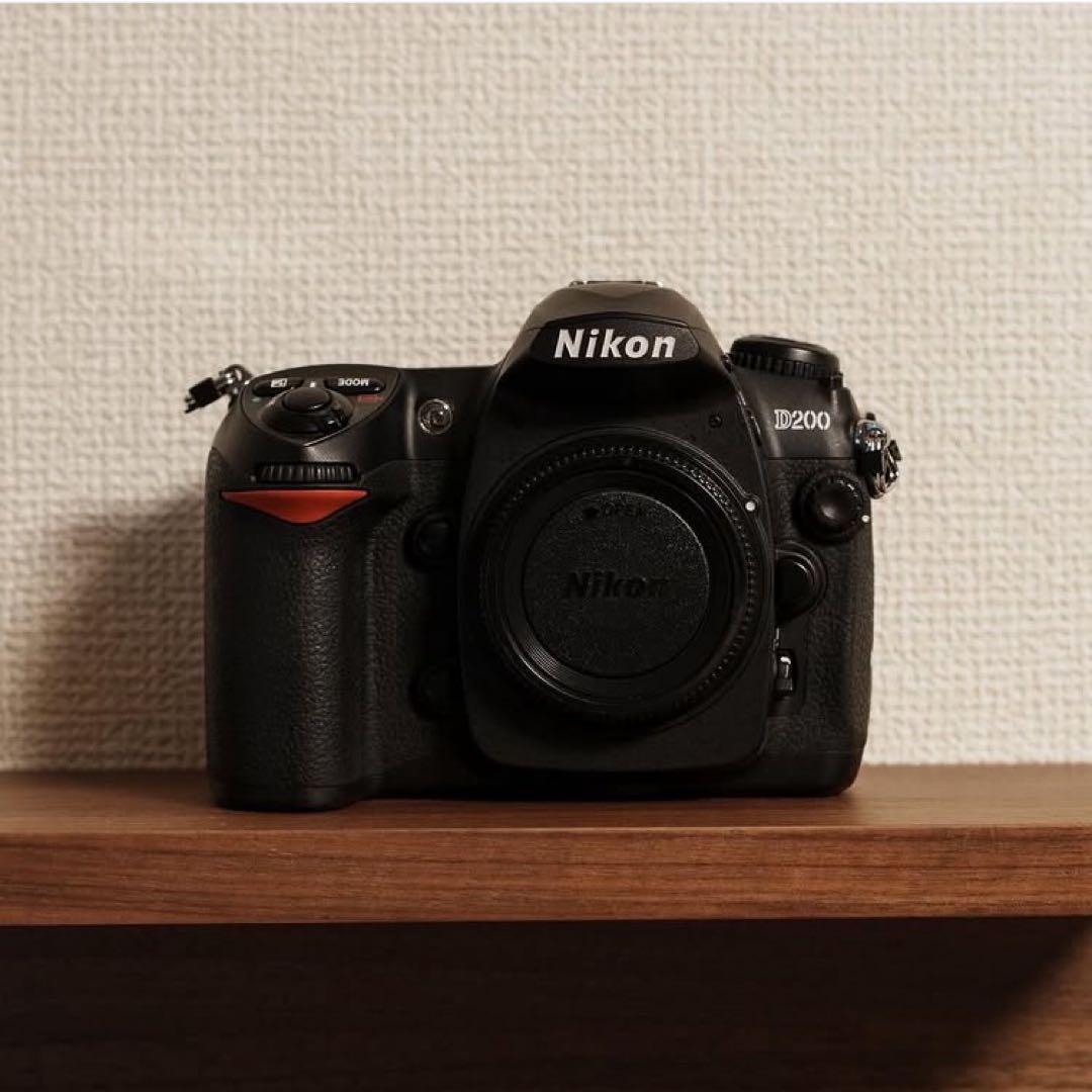 Nikon D200 ショット数4821枚 CFアダプター 付き