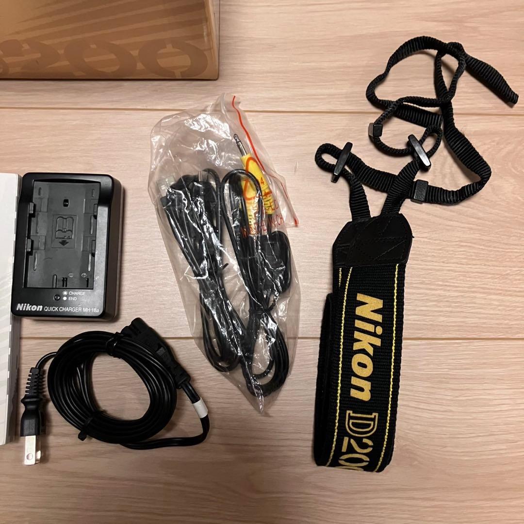 Nikon D200 ショット数4821枚 CFアダプター 付き