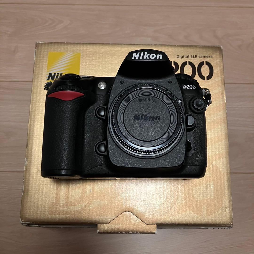 Nikon D200 ショット数4821枚 CFアダプター 付き