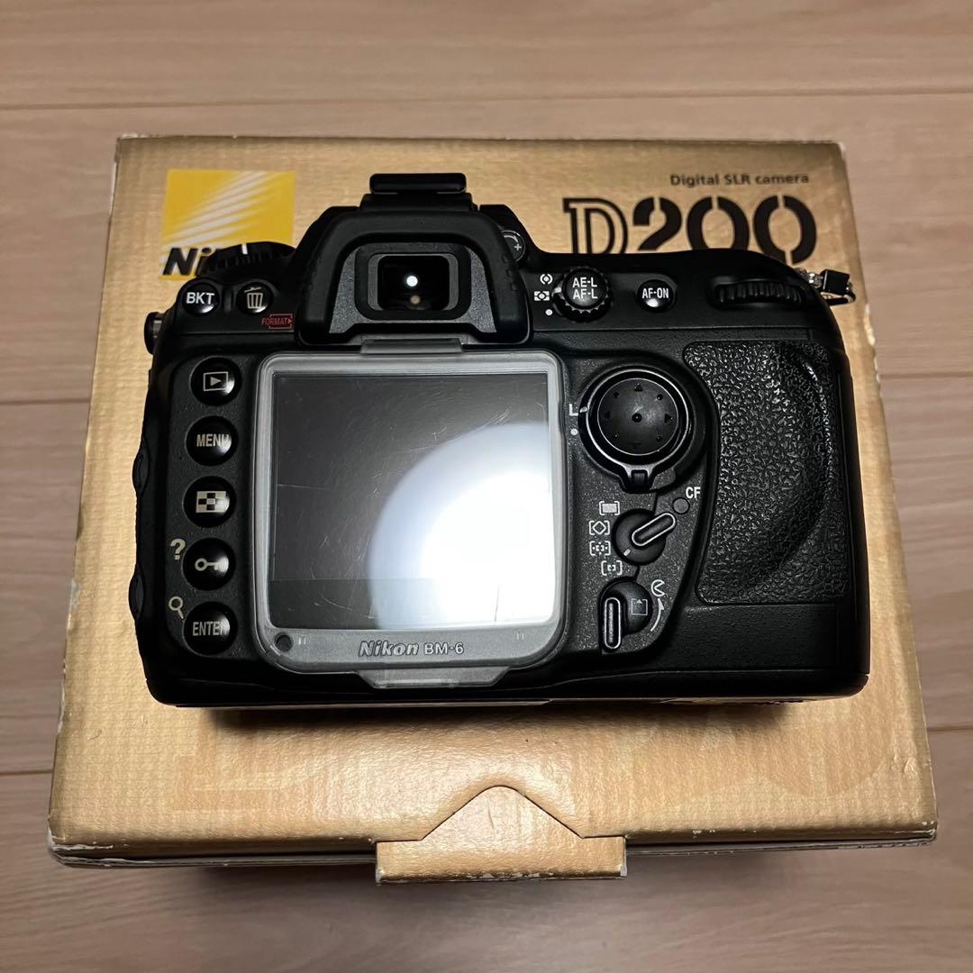 Nikon D200 ショット数4821枚 CFアダプター 付き