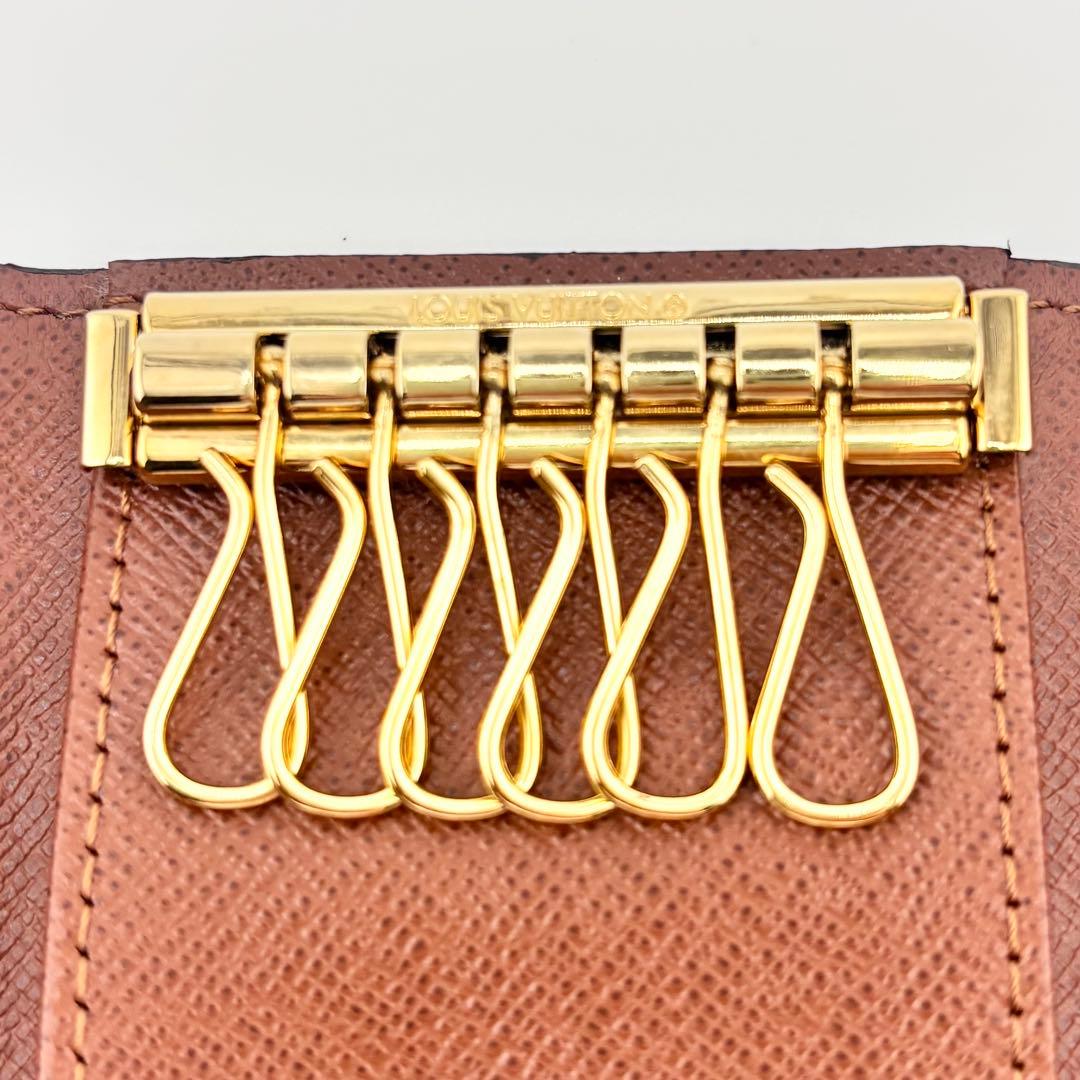 【最高級美品】ルイヴィトン ミュルティクレ キーケース 6連 モノグラム