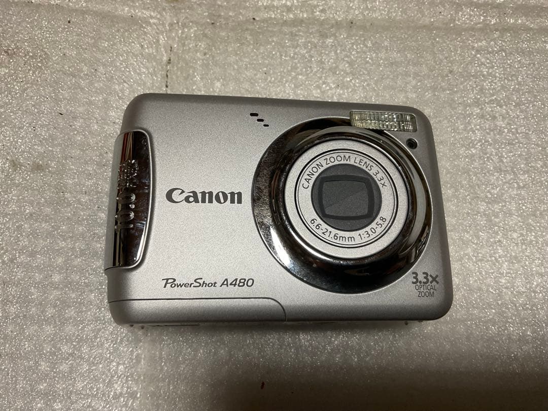 Canon／パワーショットA 480電池式デジタルカメラ【箱、説明書付き】。