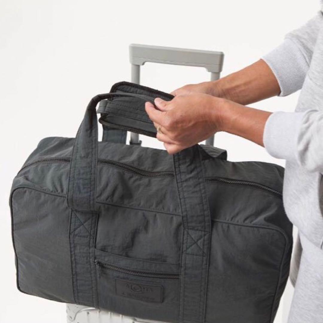 アロハコレクション　ボストンバッグ　フライトバッグ　ダッフルバッグ　ベージュ