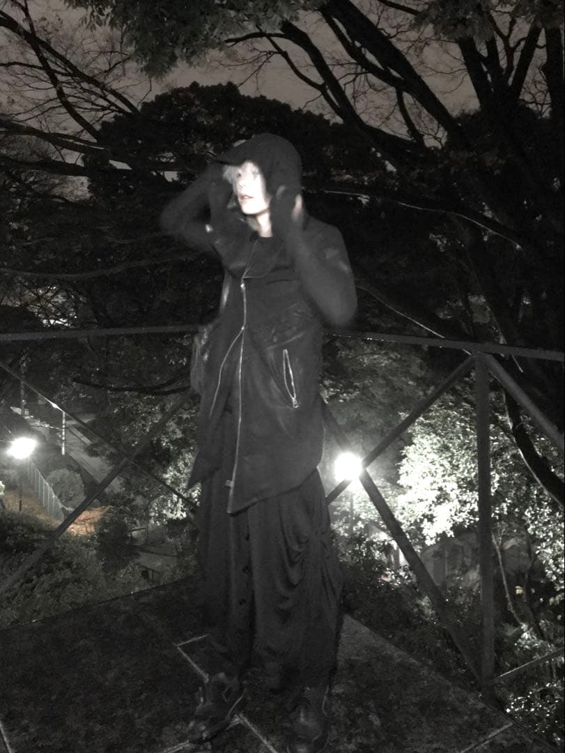 CIVARIZE フード付きレザージャケット　44