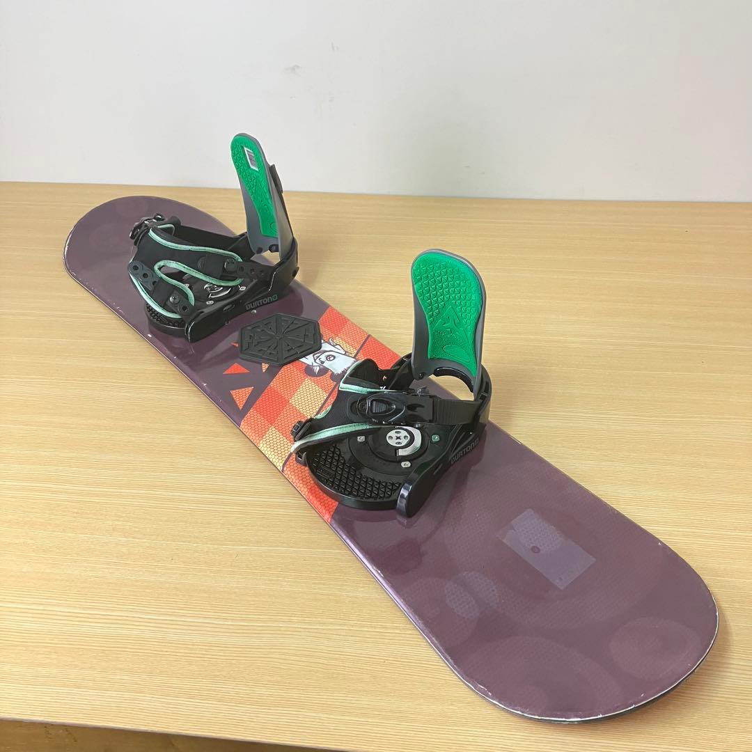 ELAN キッズスノーボード105 BURTONバインディング付き