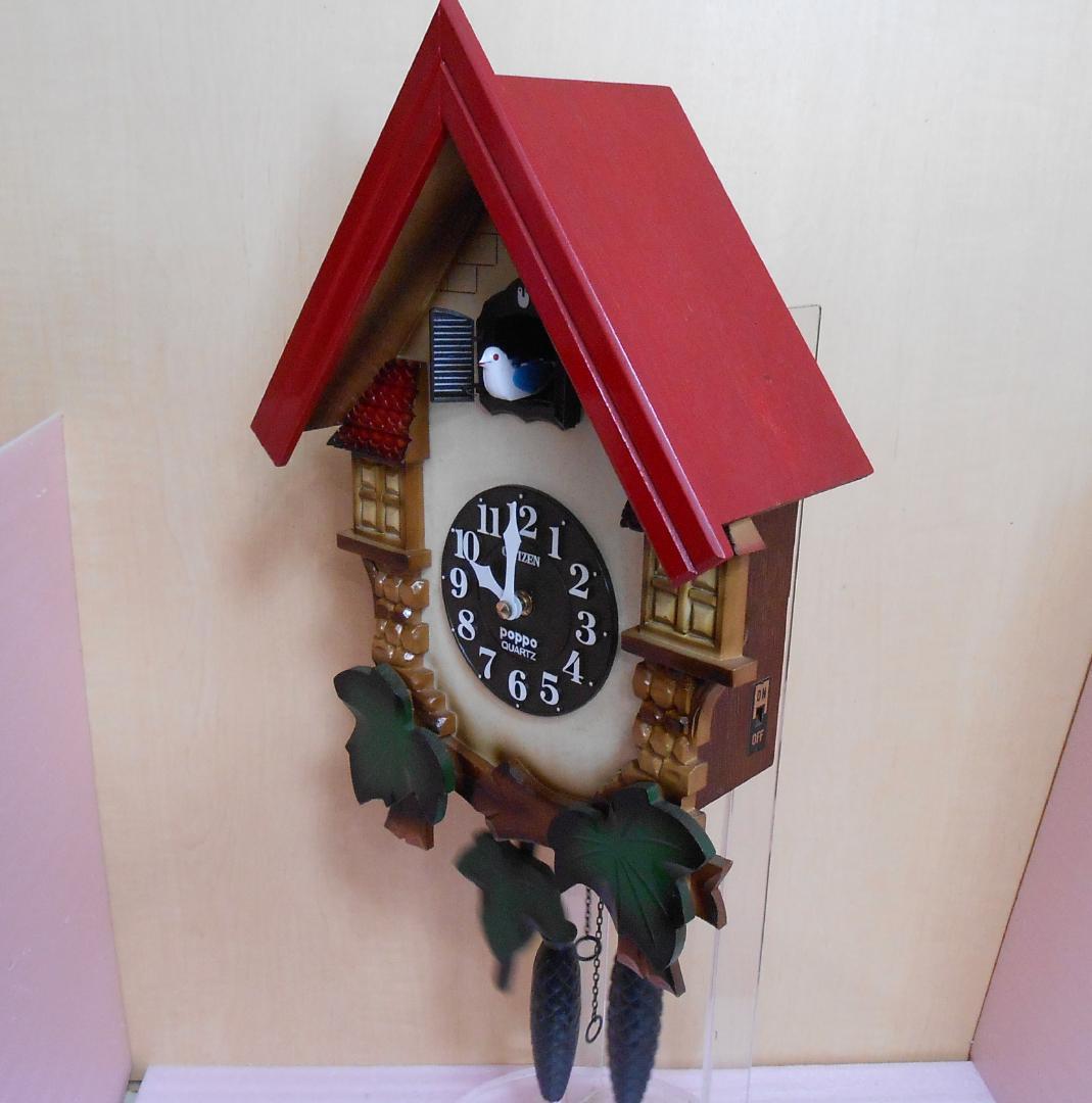 手塚鳩時計 CITIZEN POPPO QP-466-5