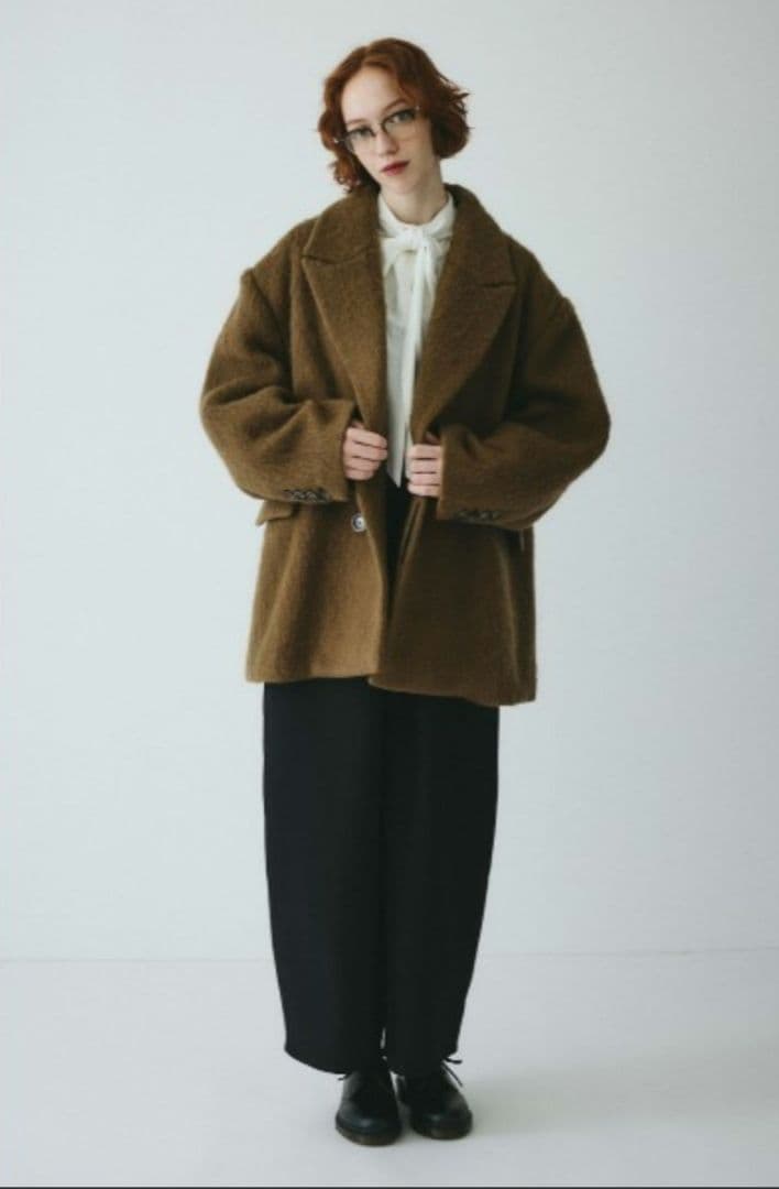 HeRIN.CYE/シャギービッグジャケット