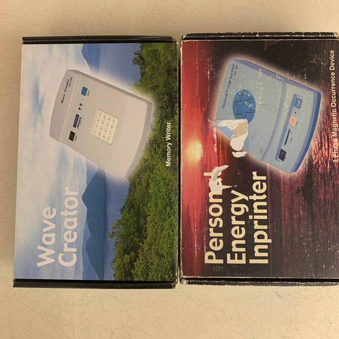 ♯波動転写器♯　パワーウェーブ　ウェーブクリエーター　セット　中古品