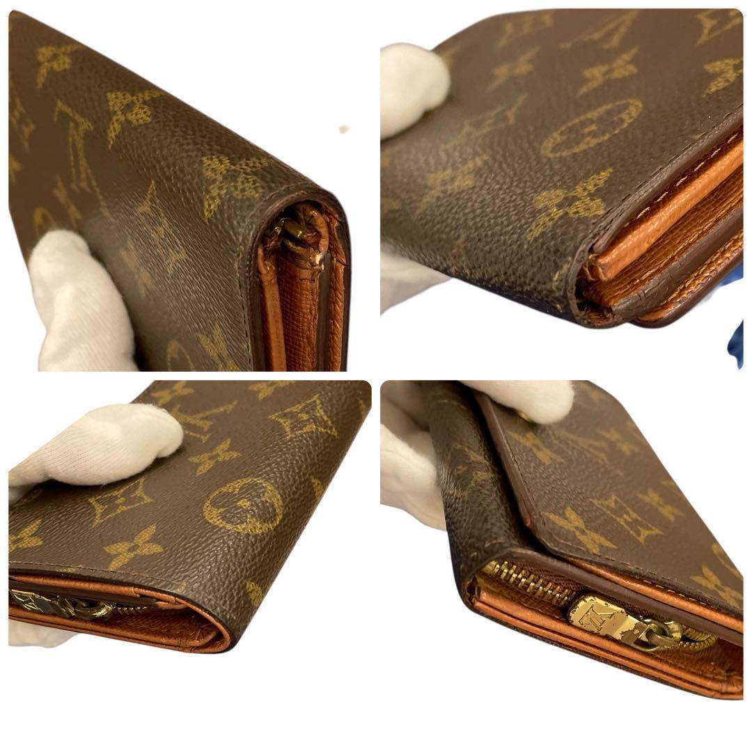 【未使用級】ルイヴィトン　二つ折り財布　モノグラム　ポルトモネ　M61730