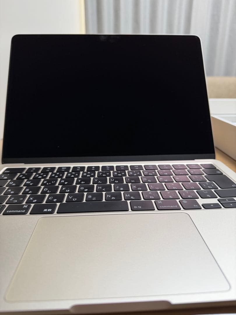 【美品】MacBookAir m2 スペースグレー 本体＋充電器