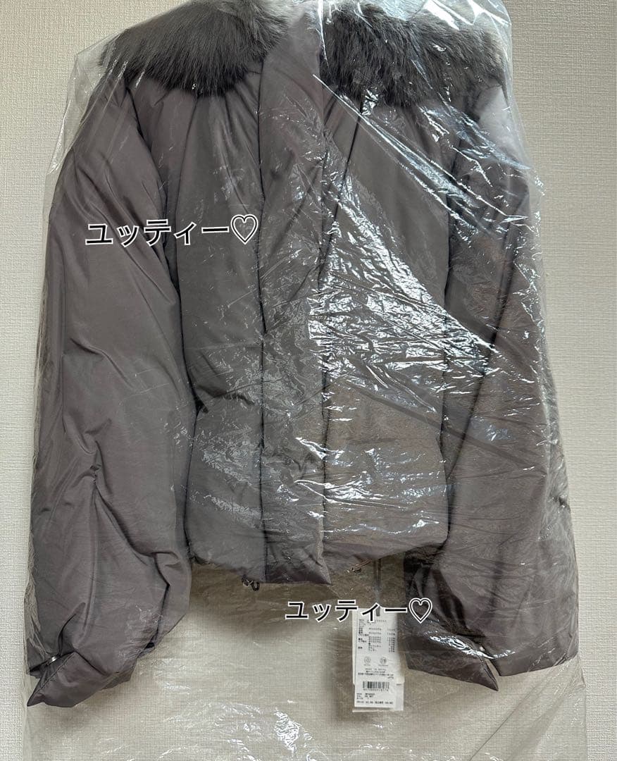 SNIDEL 西川フードファーショートダウン