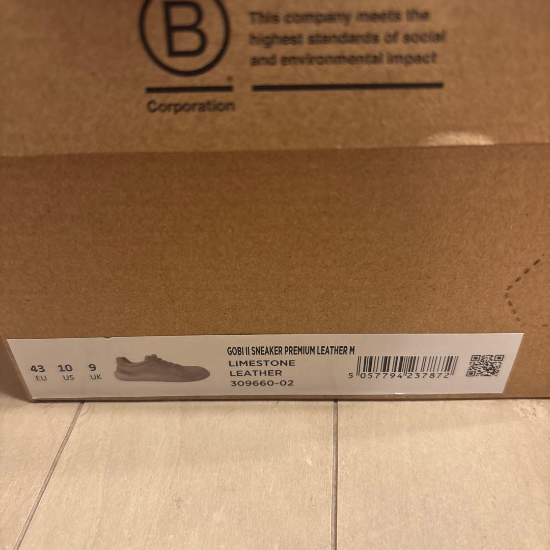 靴 Vivobarefoot 43 GOBI SNEAKER LEATHER