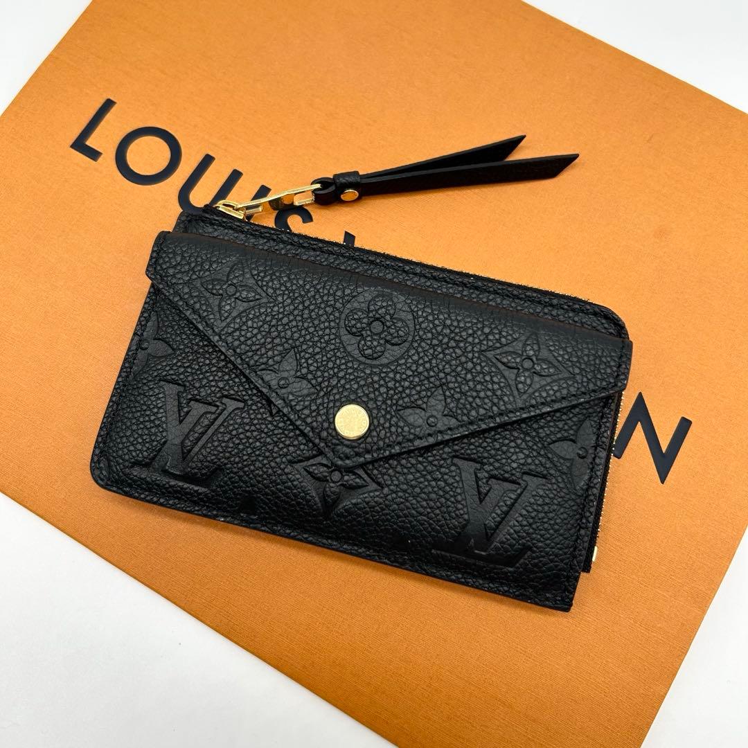 現行 IC搭載 ルイヴィトン アンプラント ヴェルソ 黒 フラグメントケース