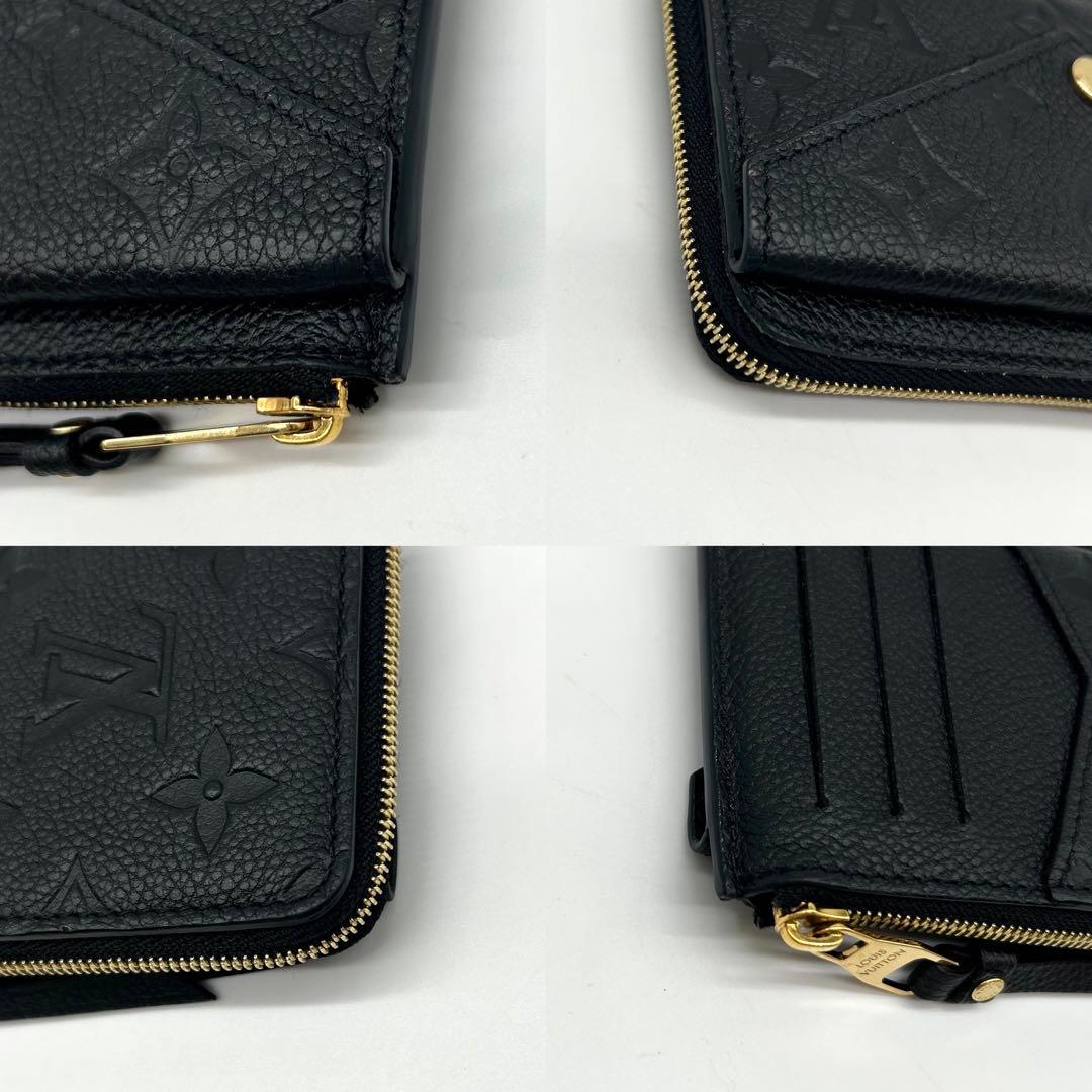 現行 IC搭載 ルイヴィトン アンプラント ヴェルソ 黒 フラグメントケース