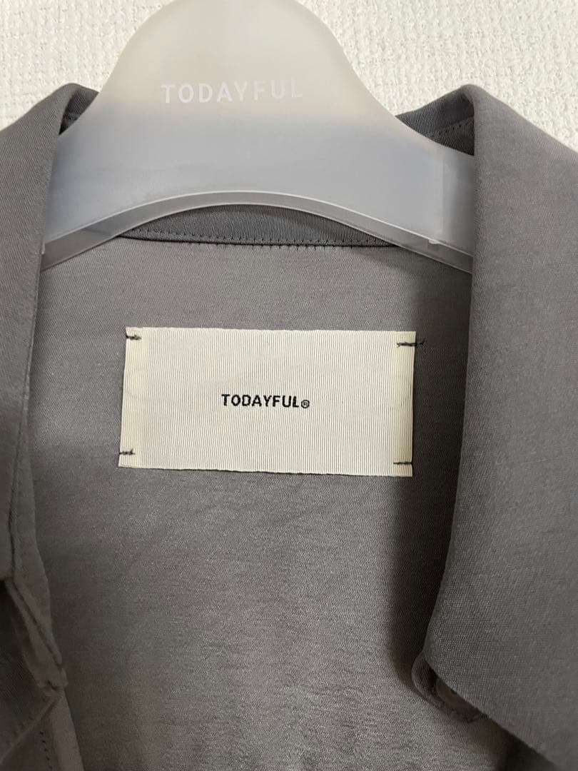 トップス TODAYFUL Backsatin Pocket Shirts