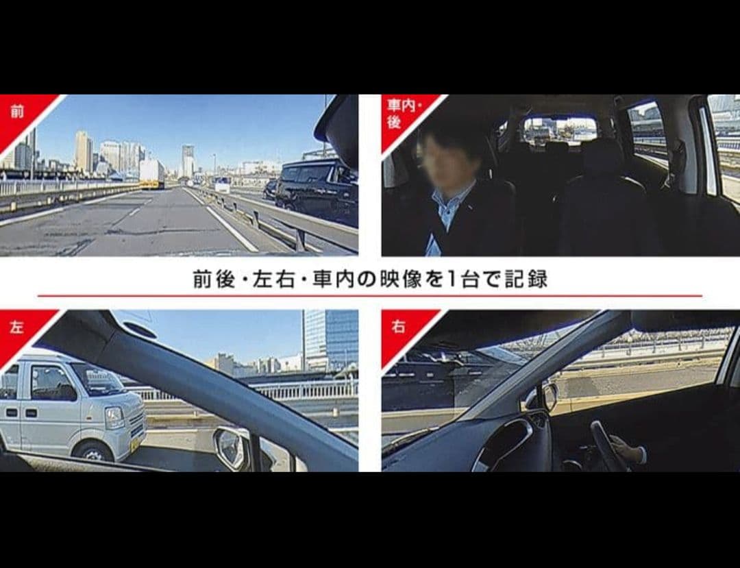 marumie ZQ-21 360度ドライブレコーダー