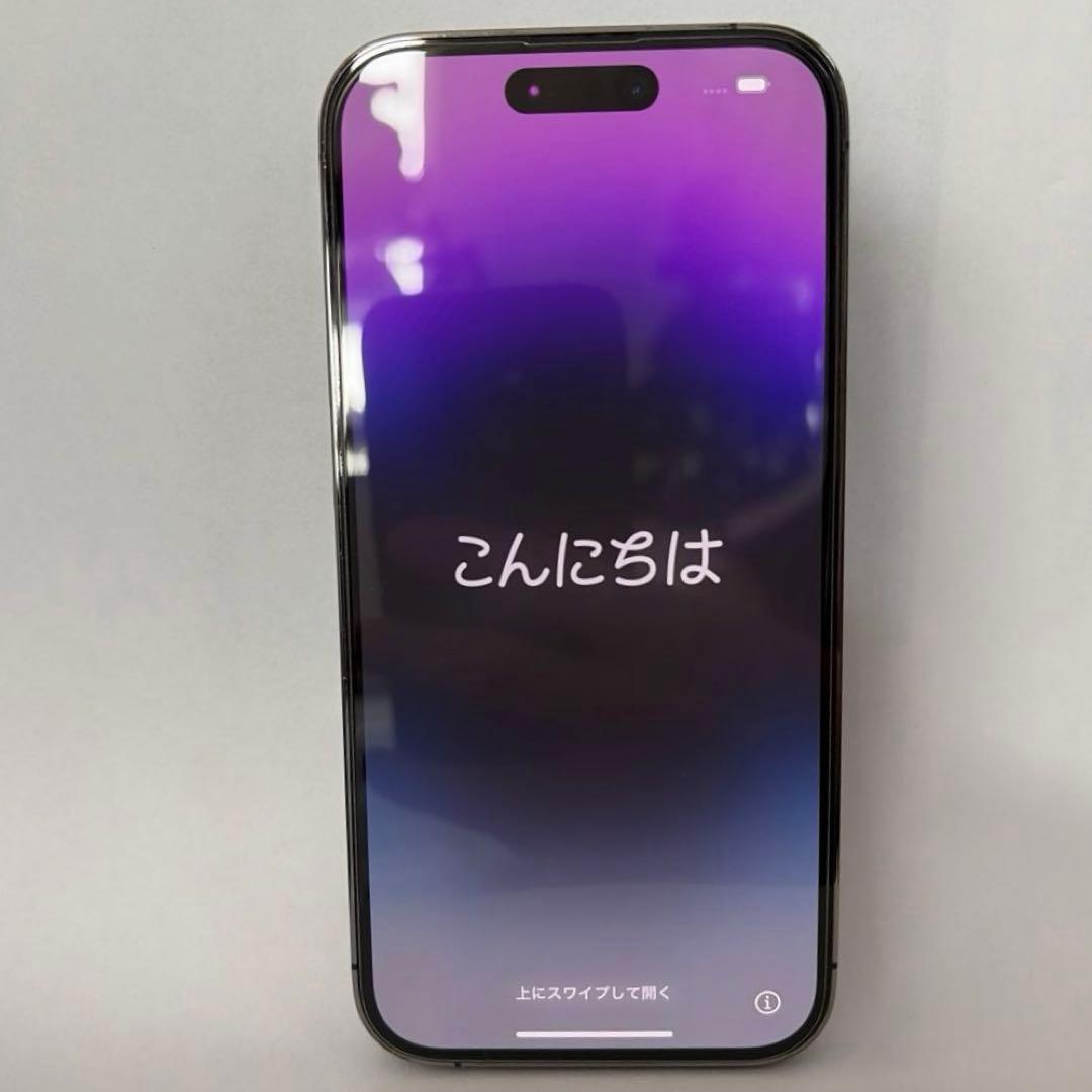 【値下げ】【美品】iPhone14 Pro本体 （ディープパープル，256GB）