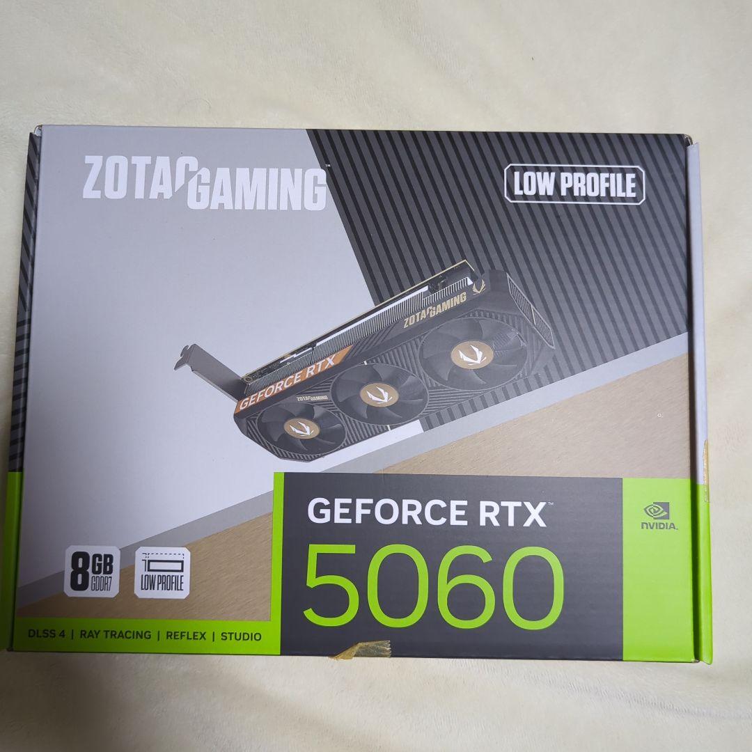 ZOTAC GEFORCE RTX 5060 8GB LP 低プロファイル