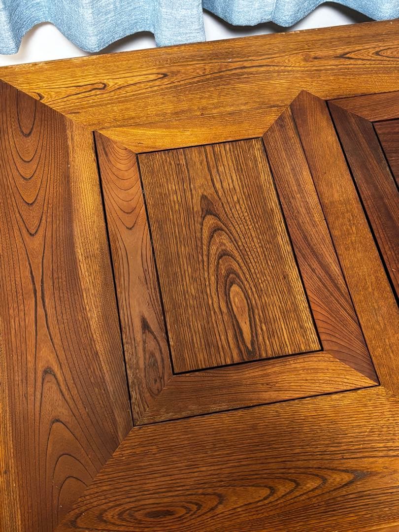 囲炉裏座卓　囲炉裏テーブル　欅材　火鉢　和家具