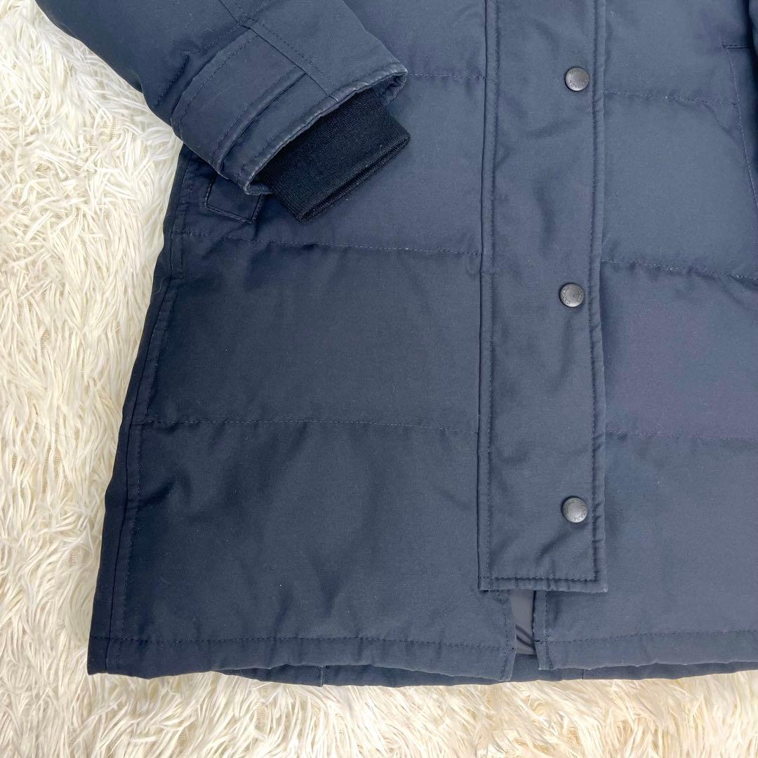 【美品/正規品】カナダグース シェルバーンパーカ ダウンジャケット 紺色 XS