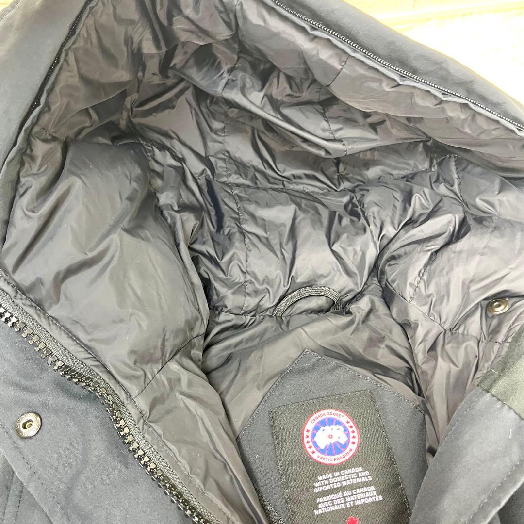 【美品/正規品】カナダグース シェルバーンパーカ ダウンジャケット 紺色 XS