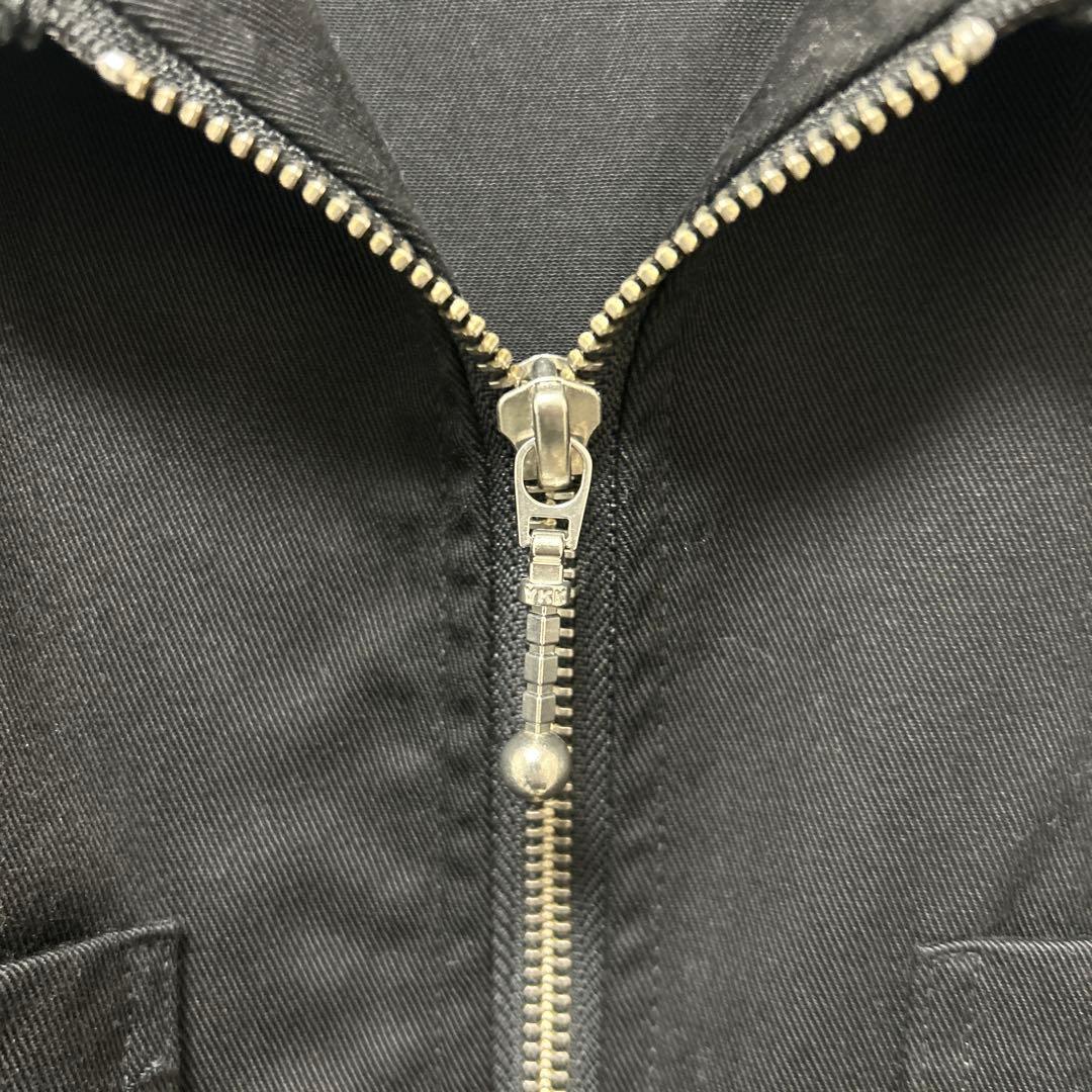 stussy ワークジャケット　黒