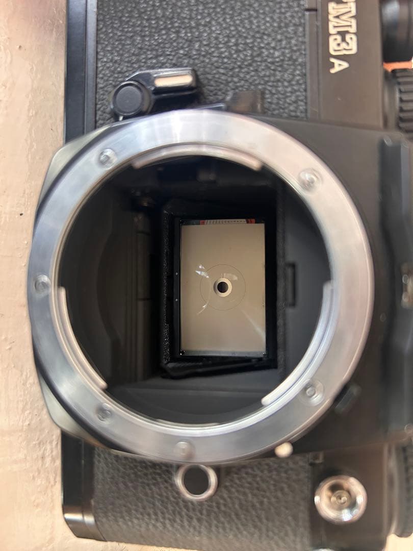 Nikon FM3a ブラック本体, 35mm f2, 80-200f4 レンズ