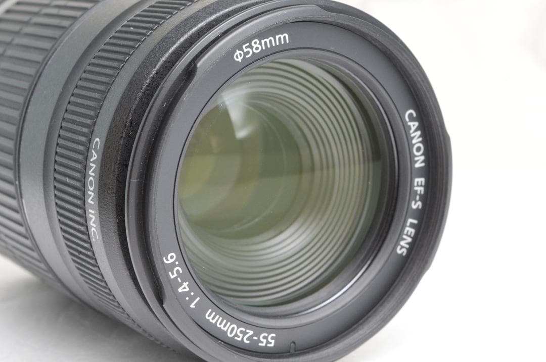 美品 Canon EF-S 55-250mm IS⭐️手ぶれ補正 望遠レンズ