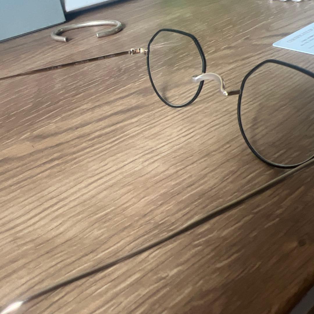 金子眼鏡 KV-7k? BK L メガネ