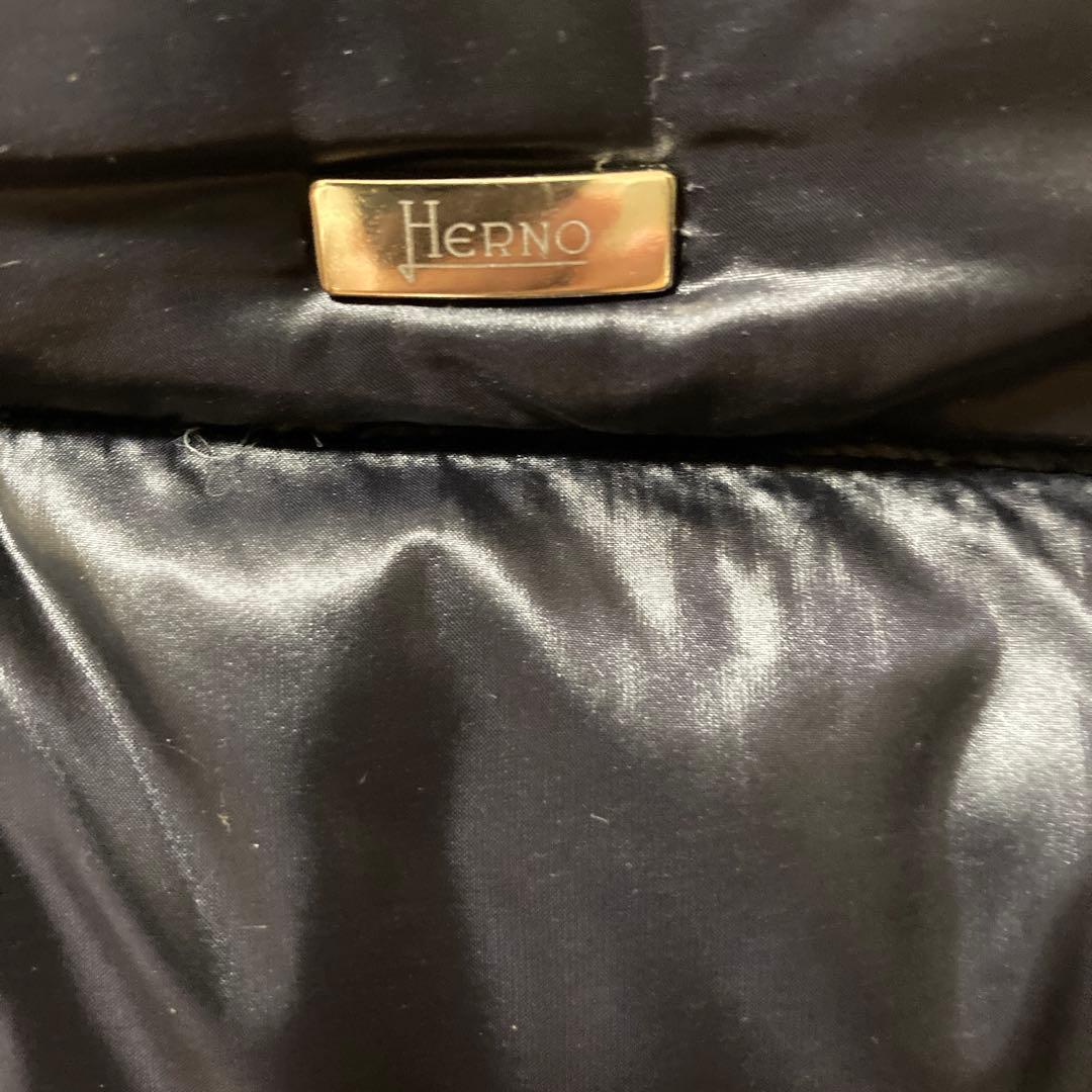 ヘルノ ナイロン ダウンジャケット ブラック38